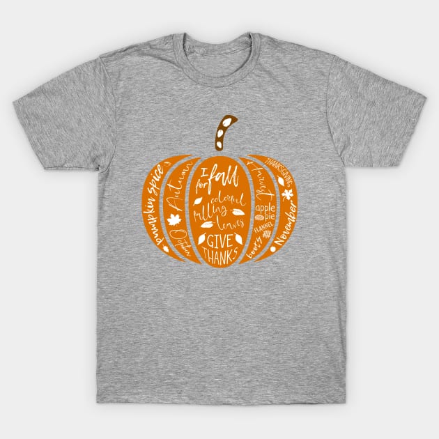 Fall Pumpkin T-Shirt by timlewis